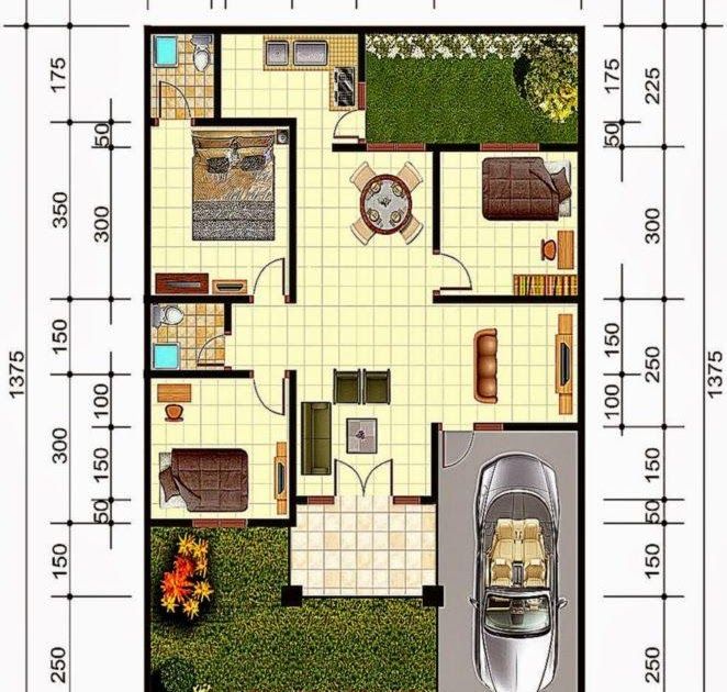 Detail Tata Ruang Rumah Minimalis 3 Kamar Tidur Nomer 36