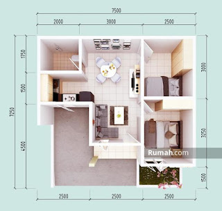 Detail Tata Ruang Rumah Sederhana Nomer 5
