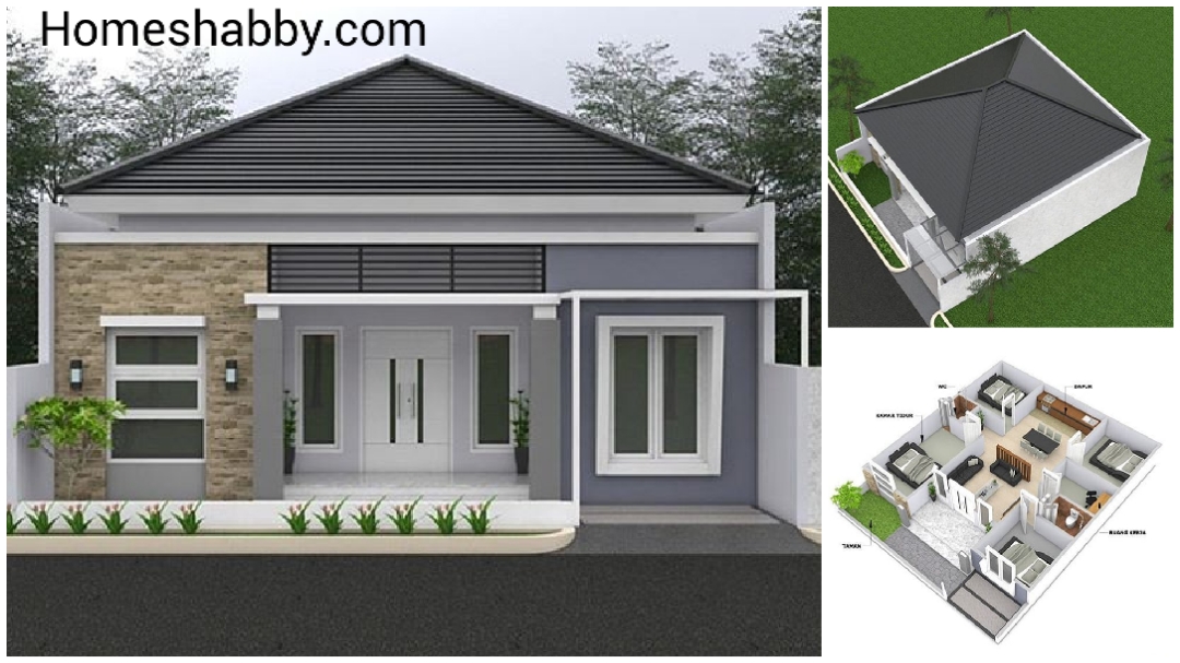 Tata Ruang Rumah Ukuran 10x12 - KibrisPDR