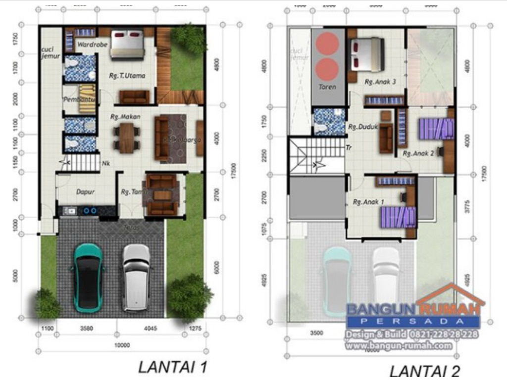 Detail Tata Ruang Rumah Ukuran 10x12 Nomer 23