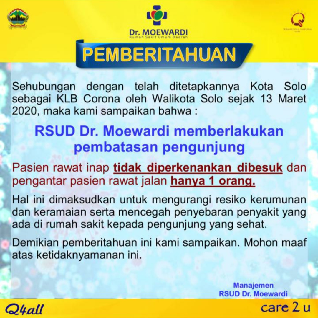 Detail Tata Tertib Pengunjung Rumah Sakit Nomer 9