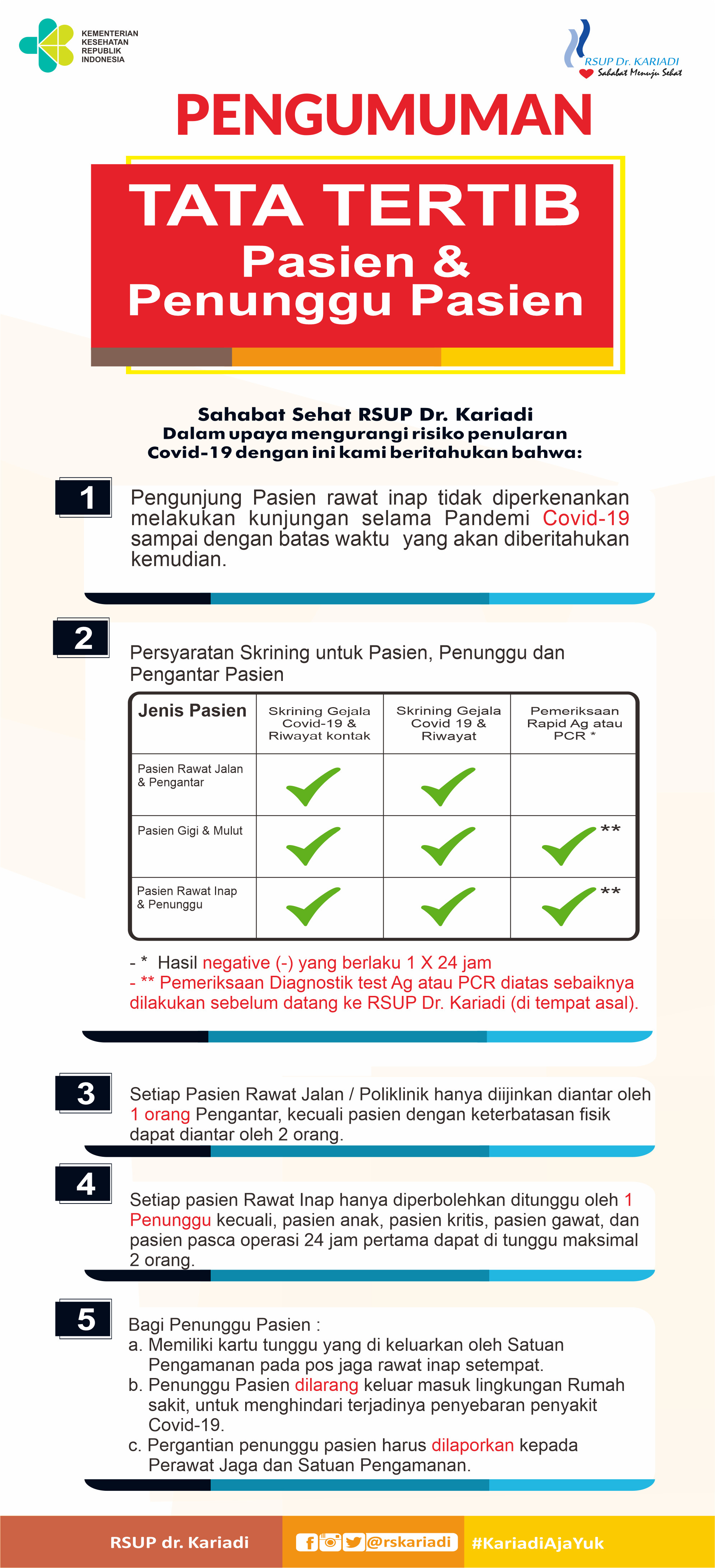 Detail Tata Tertib Pengunjung Rumah Sakit Nomer 12