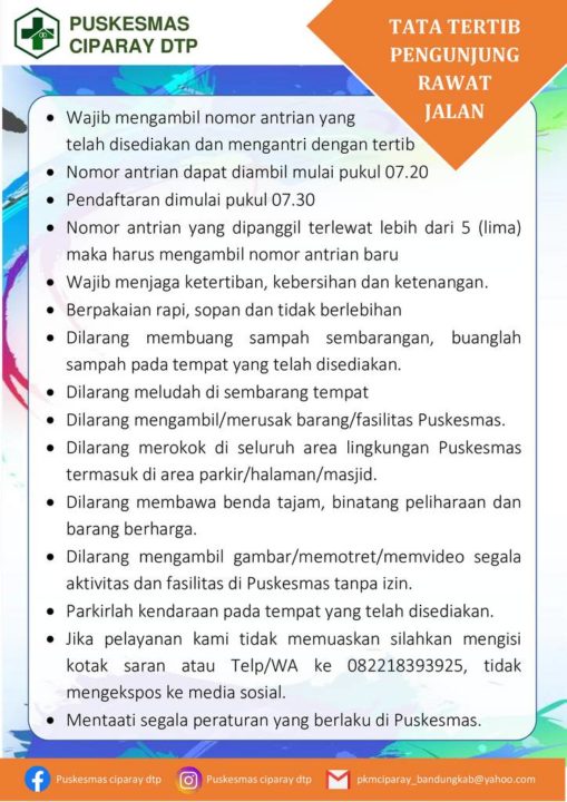 Detail Tata Tertib Pengunjung Rumah Sakit Nomer 6