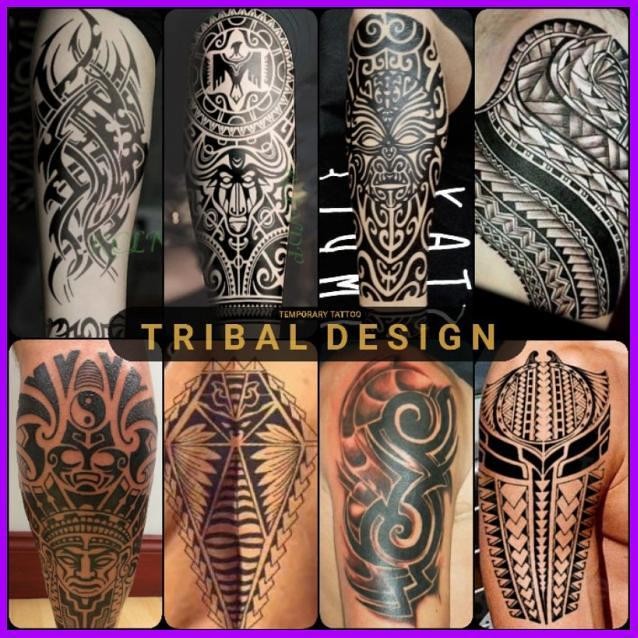 Detail Tato 3d Tribal Nomer 31