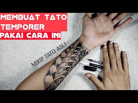 Detail Tato Abstrak Huruf Nomer 25