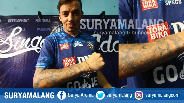 Detail Tato Arema Nomer 6