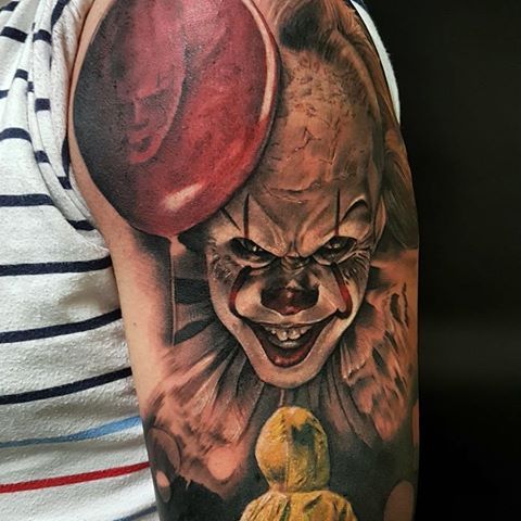 Detail Tato Badut Joker Nomer 2