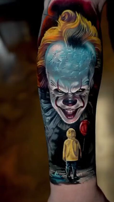 Detail Tato Badut Joker Nomer 10