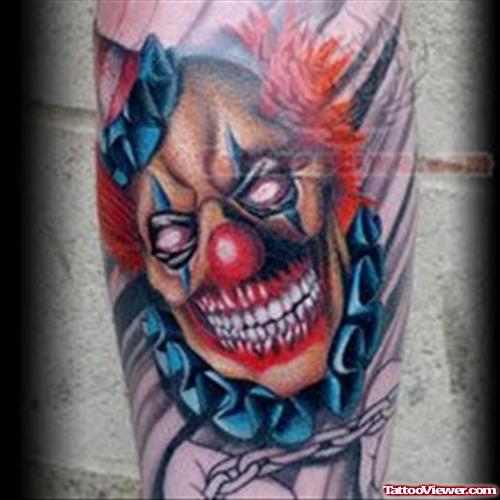 Detail Tato Badut Joker Nomer 35