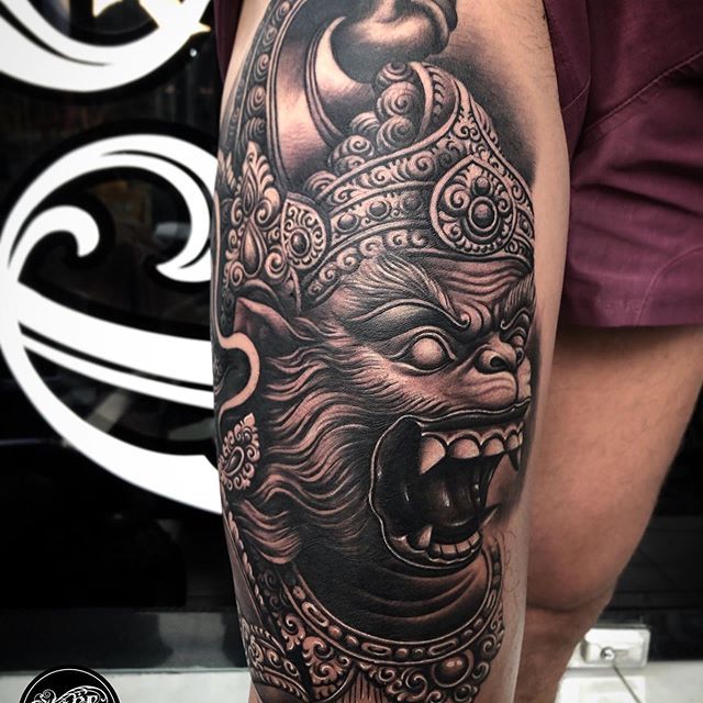 Detail Tato Bali Di Lengan Nomer 2