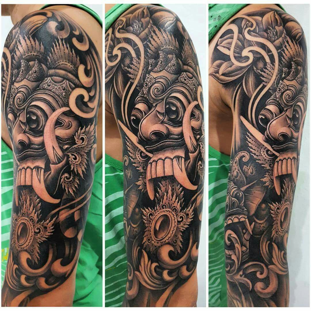 Detail Tato Bali Di Lengan Nomer 10