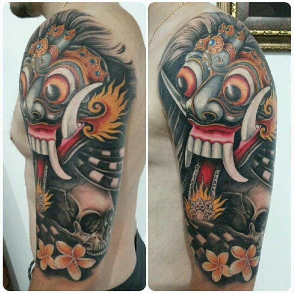 Detail Tato Bali Di Lengan Nomer 3