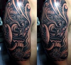 Detail Tato Bali Di Lengan Nomer 17