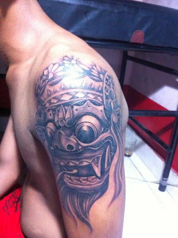 Detail Tato Bali Di Lengan Nomer 23