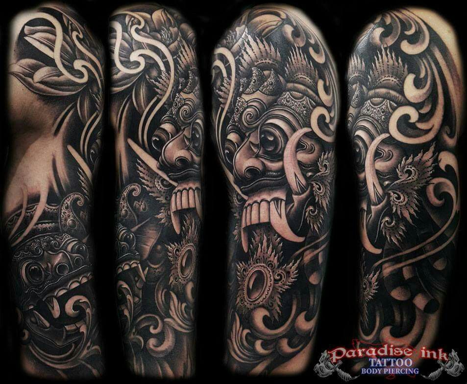 Detail Tato Bali Di Lengan Nomer 45