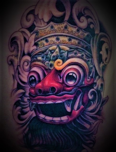 Detail Tato Barong Di Punggung Nomer 11