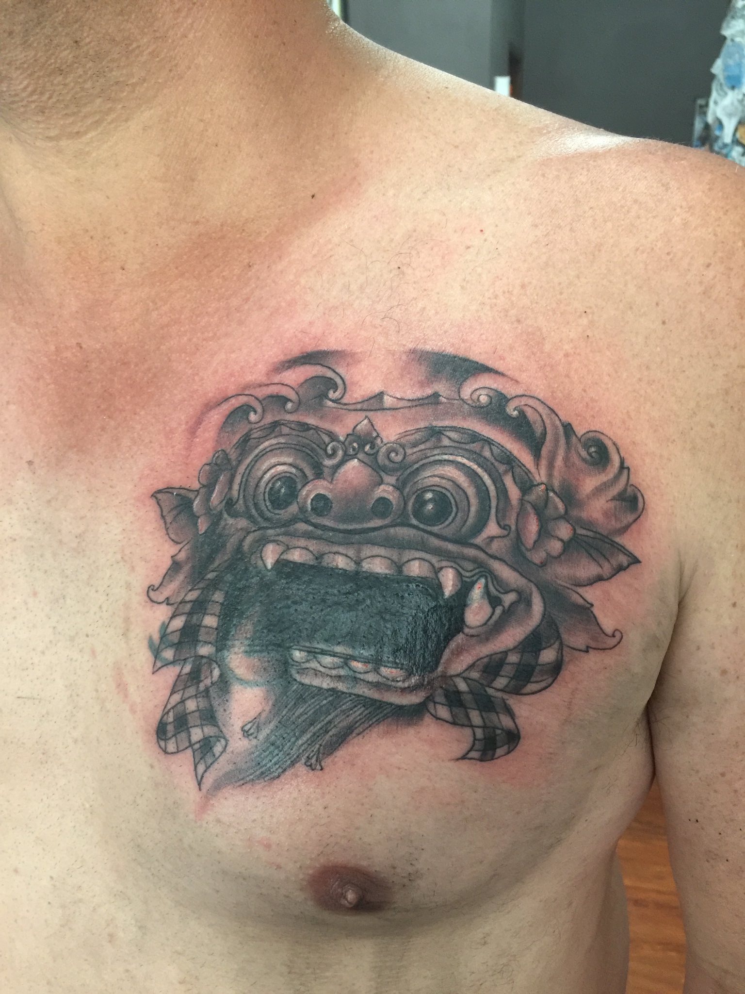 Detail Tato Barong Di Punggung Nomer 25