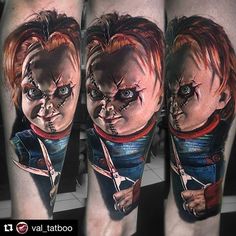 Detail Tato Boneka Chucky Nomer 15