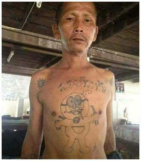 Detail Tato Dada Simple Nomer 24