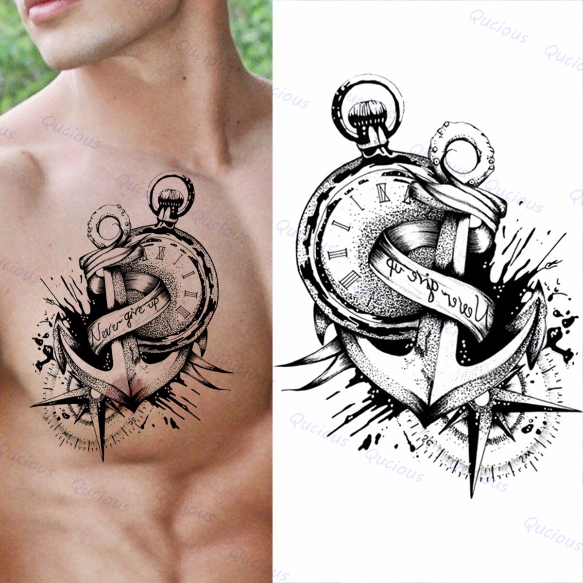 Detail Tato Dada Simple Nomer 8