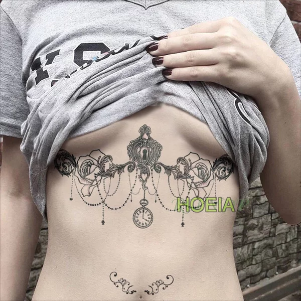 Detail Tato Di Dada Perempuan Nomer 12