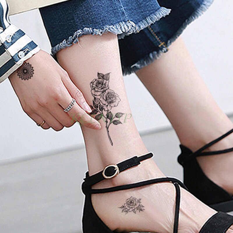 Detail Tato Di Kaki Simple Nomer 17