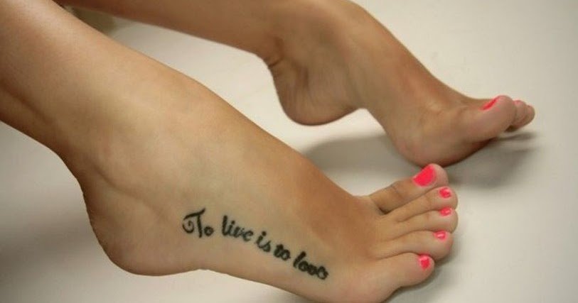 Detail Tato Di Kaki Simple Nomer 35