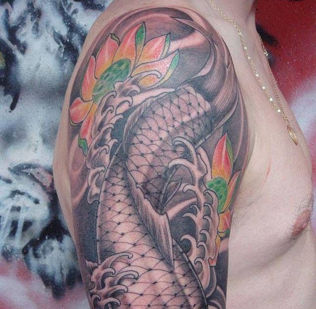 Detail Tato Di Lengan Atas Keren Nomer 2