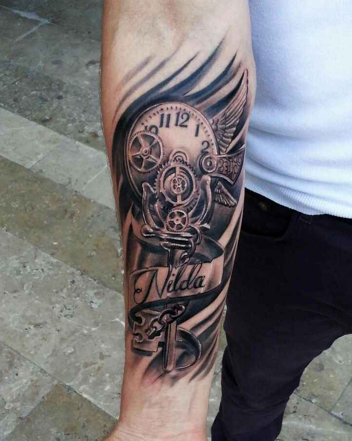 Detail Tato Di Lengan Atas Keren Nomer 14