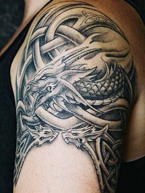 Detail Tato Di Lengan Atas Keren Nomer 35