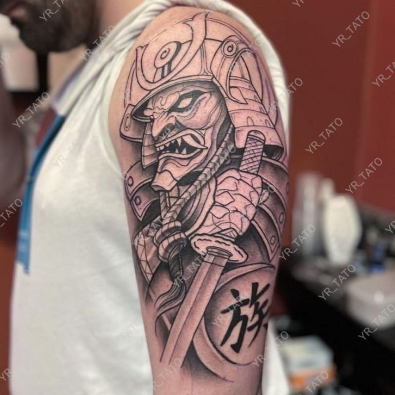 Detail Tato Di Lengan Atas Keren Nomer 9