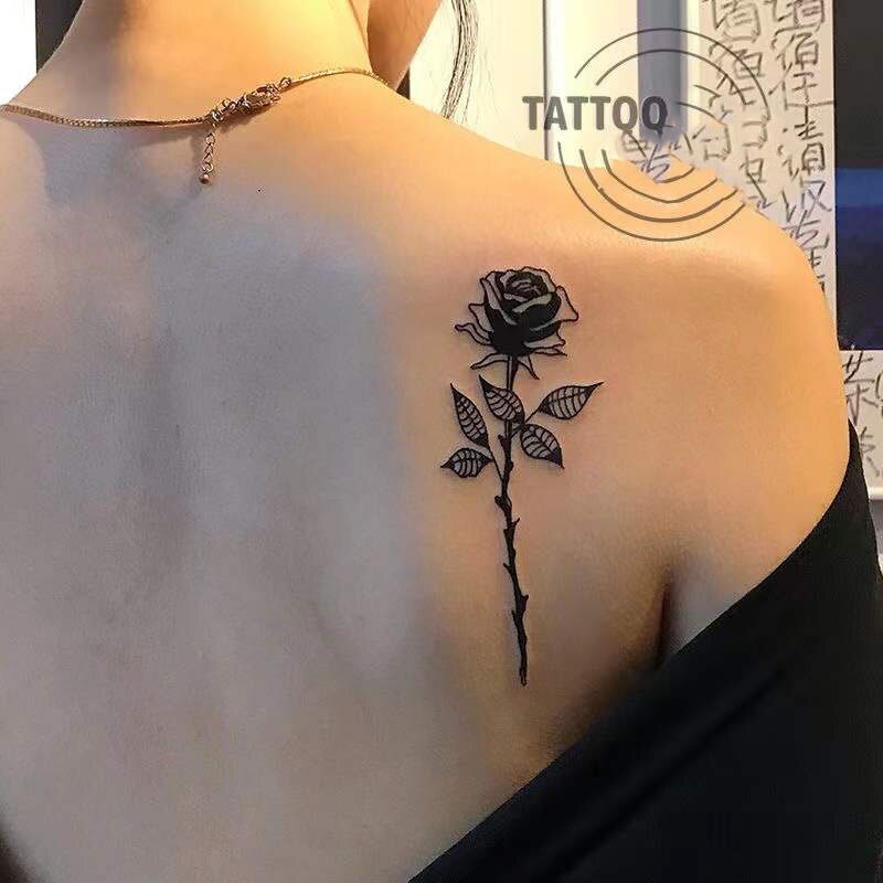 Detail Tato Di Punggung Simple Nomer 13