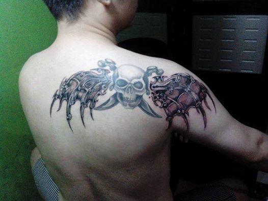 Detail Tato Di Punggung Simple Nomer 42