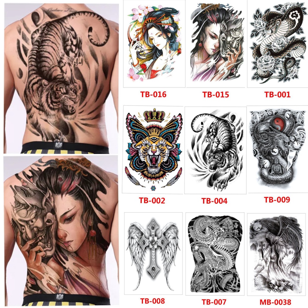 Detail Tato Di Punggung Simple Nomer 48