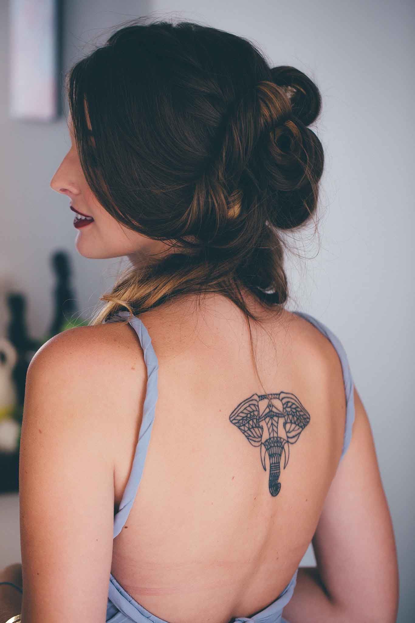 Detail Tato Di Punggung Simple Nomer 51