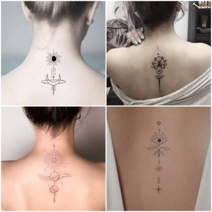 Detail Tato Di Punggung Wanita Nomer 12