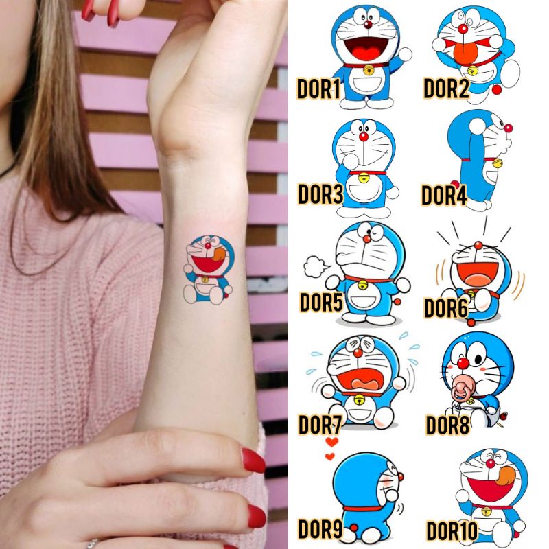 Detail Tato Doraemon 3d Nomer 35