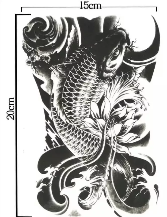 Detail Tato Gambar Ikan Nomer 18