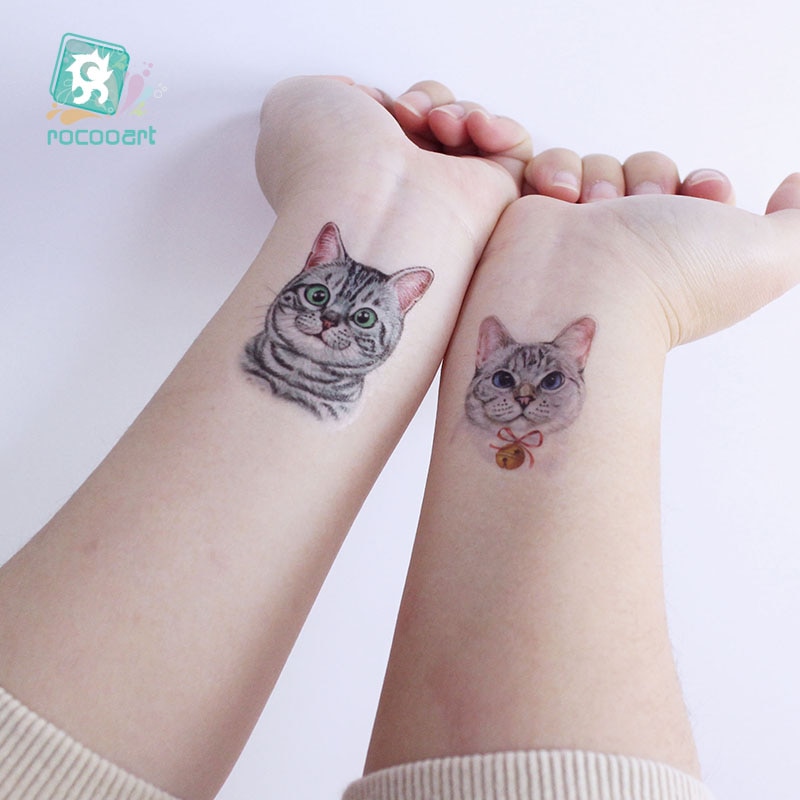 Detail Tato Gambar Kucing Nomer 11