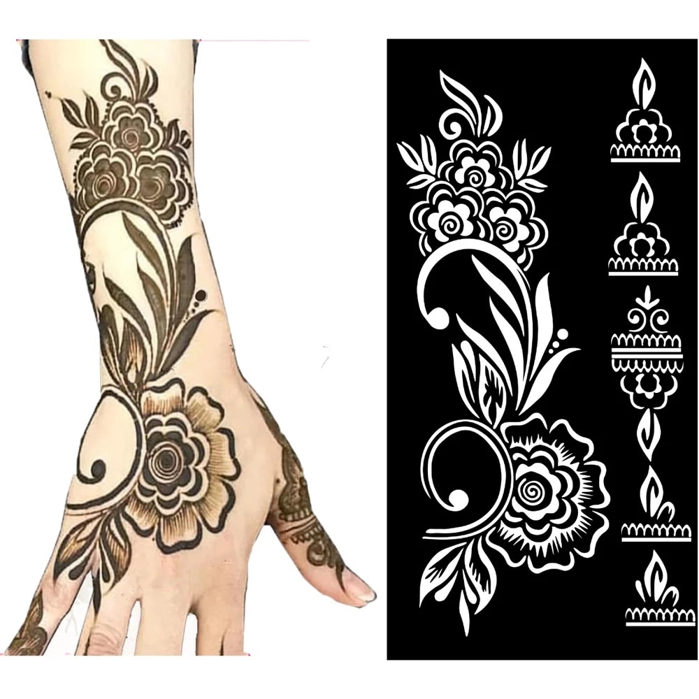 Detail Tato Henna Simple Nomer 20