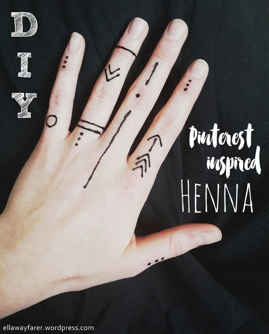 Tato Henna Simple Di Tangan - KibrisPDR