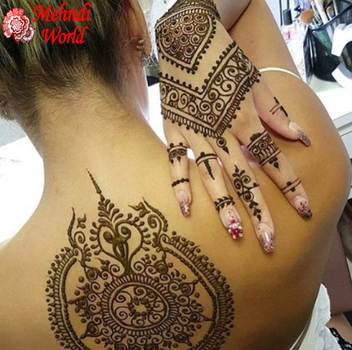 Detail Tato Henna Tangan Simple Nomer 42