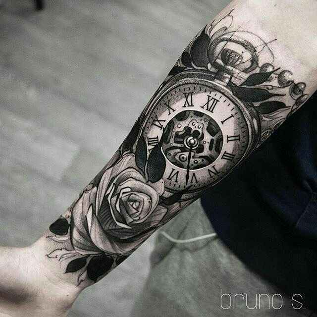 Detail Tato Jam Di Tangan Nomer 17