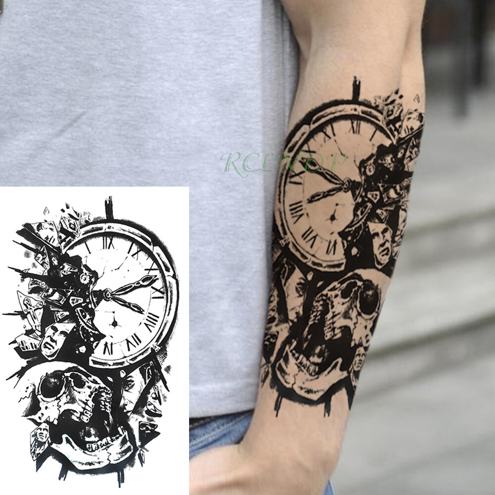 Detail Tato Jam Di Tangan Nomer 4