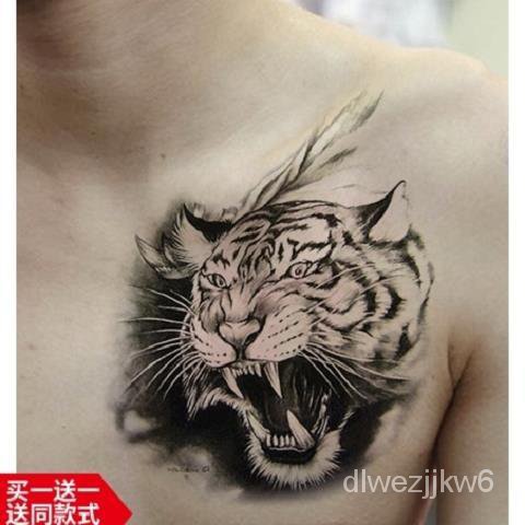 Detail Tato Kepala Harimau Nomer 2