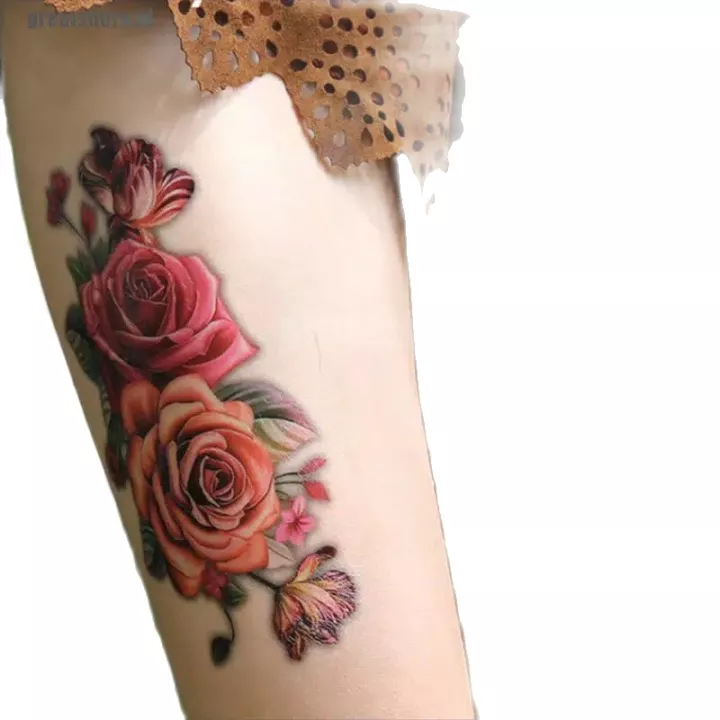 Detail Tato Keren Bunga Nomer 24