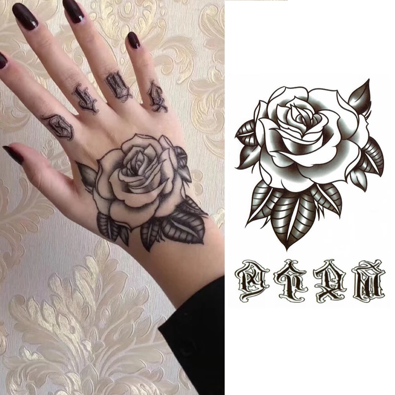 Detail Tato Keren Bunga Nomer 45