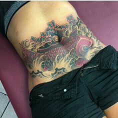 Detail Tato Keren Di Perut Nomer 10