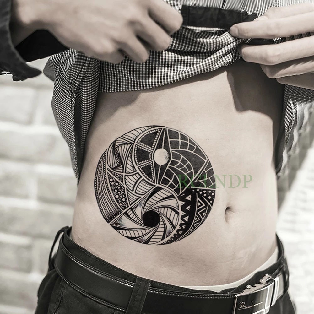 Detail Tato Keren Di Perut Nomer 48