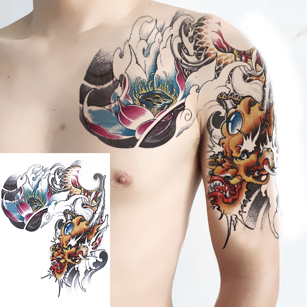 Detail Tato Keren Di Pundak Nomer 5